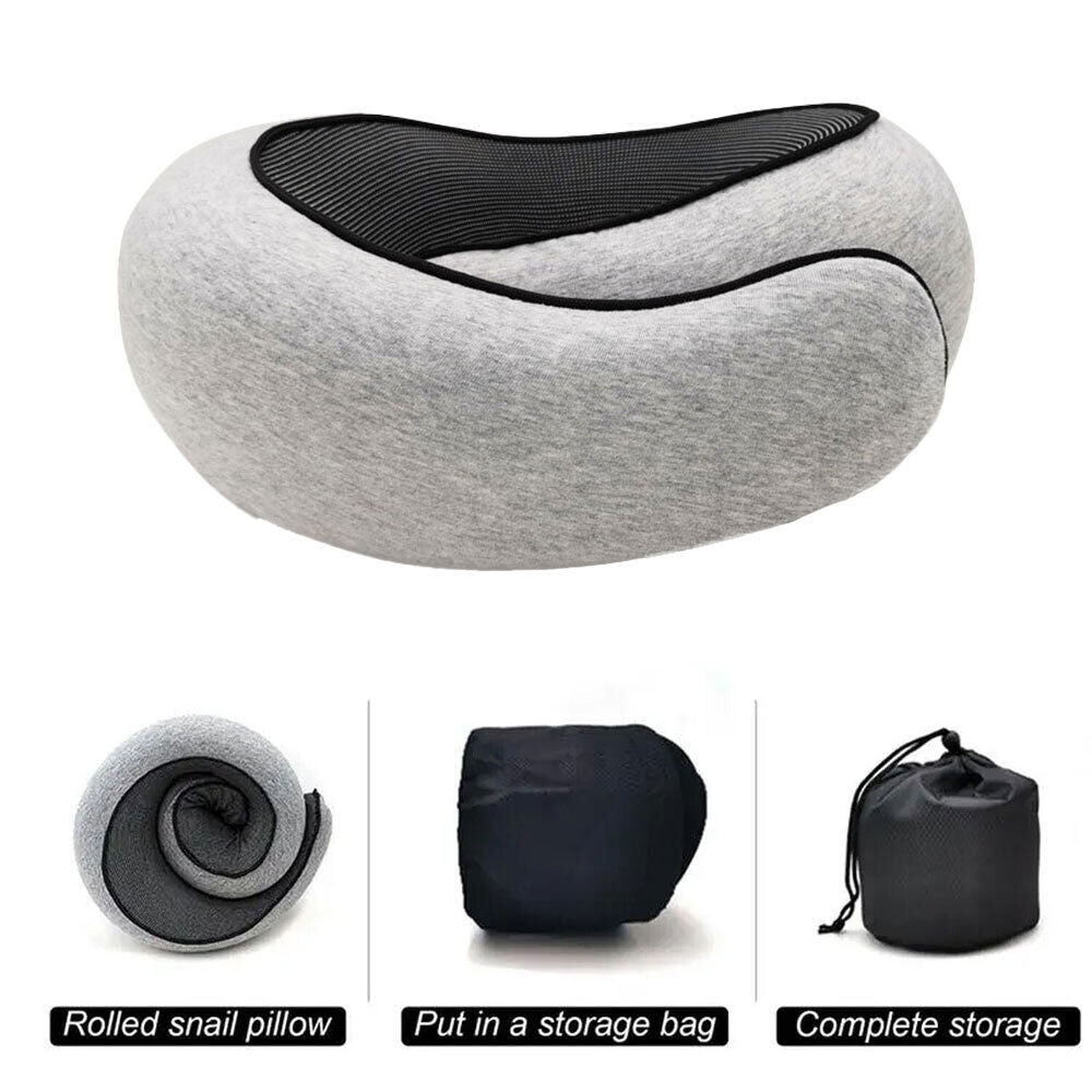 Portable U Shaped Pillow Travel Neck Pillow Breathable Office Neck Head Support