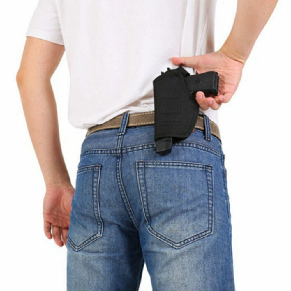 Military Police Gun Waist Belt Concealed Carry Hold Pistol Holster Army Tactical