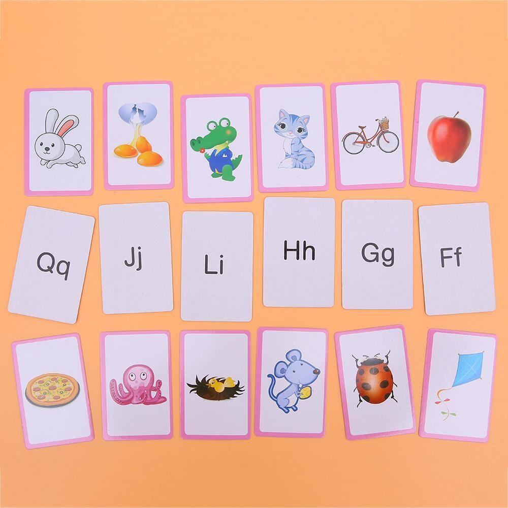 OZ ABC English Alphabet Card 123 Writing Card Kids Literacy Educational Toys