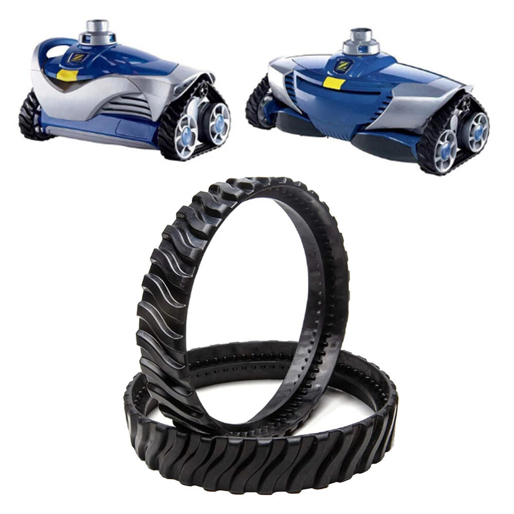 2Pcs Tracks Tyres Wheel For Zodiac MX8 MX6 Baracuda R0526100 Pool Cleaner #T