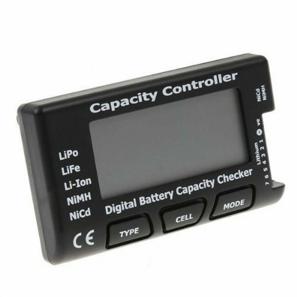 RC CellMeter-7 Digital Battery Capacity Voltage Checker Meter LiPo Li-lon NiMH