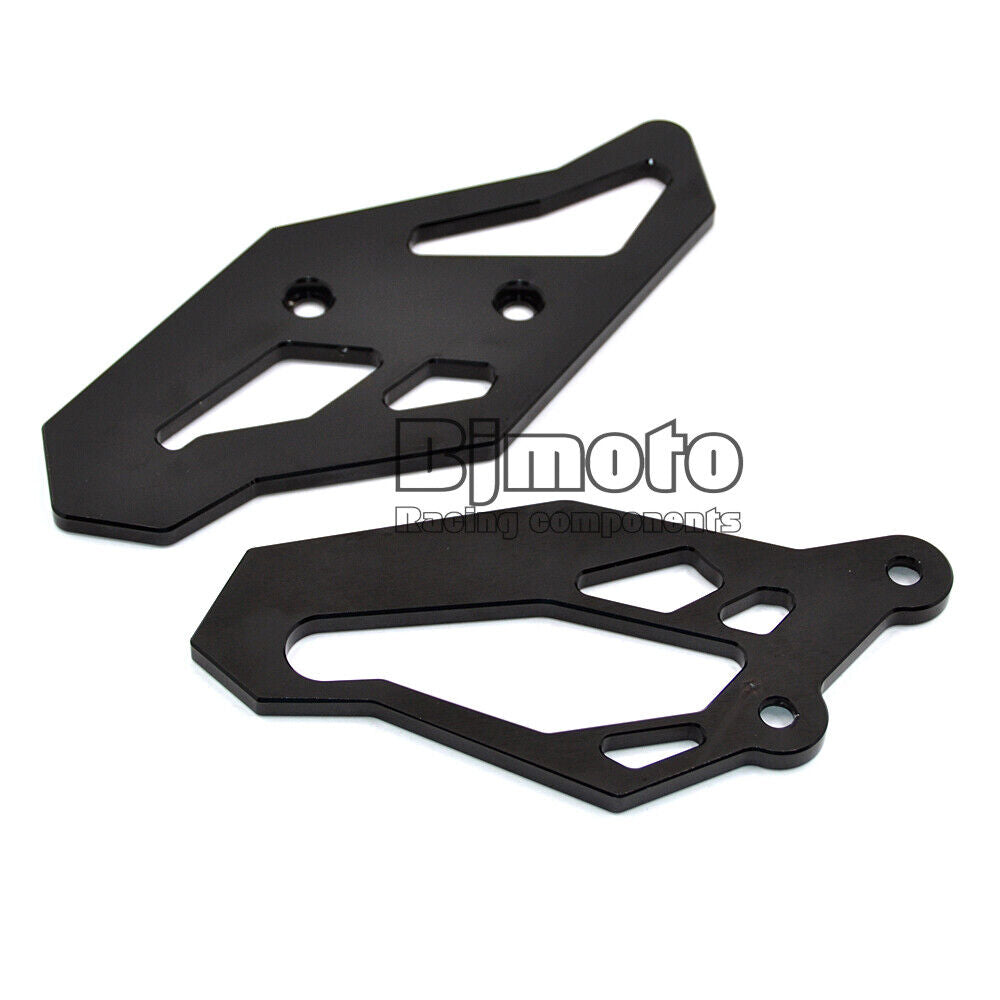 Footrest Rearset Foot Peg Plate Guard For Yamaha YZF R25 2013-2020 R3 ABS MT-03