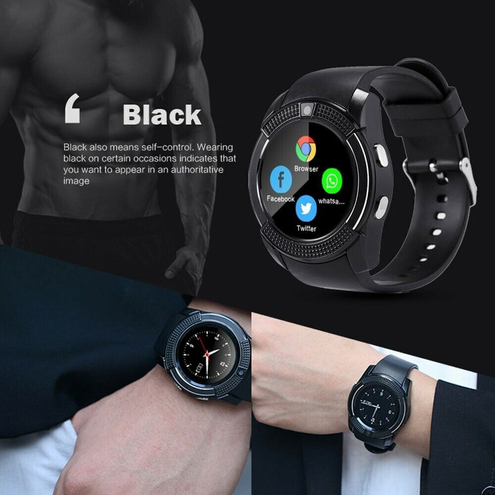 Smart Watch Band Sport Fitness Activity Tracker For adult,kids iOS Android 2024