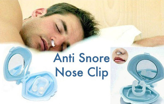 NEW SILICON ANTI SNORE SNORING STOP SLEEP HELP DEVICE NOSE CLIP