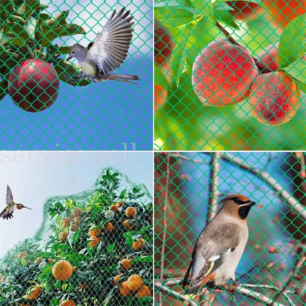 3pcs x Anti Bird Netting Garden Commercial Fruit Tree Pond Protect Cover