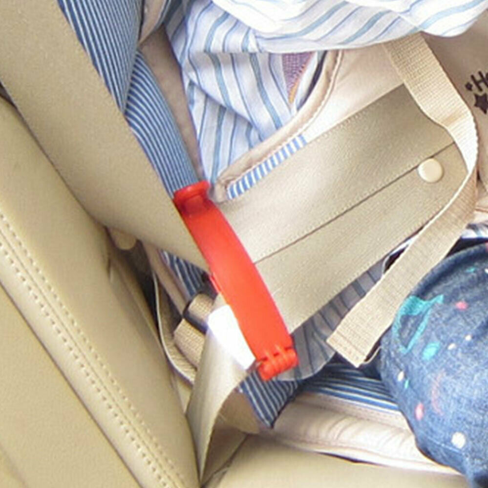 2 X Car Clip Baby Seat Chest Band Child Lock Harness Buckle Safe Safety Strap Belt