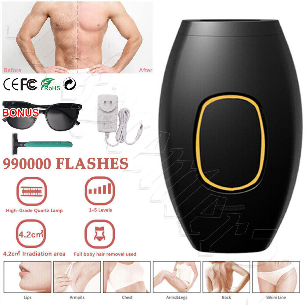 IPL Permanent Laser Hair Removal For Women Men Painless All Body Remover Device