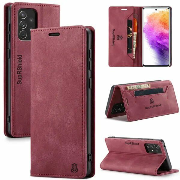 Wallet Leather Flip Case Cover For Samsung Galaxy A33 A23 A13 A53 A73 A04S A22