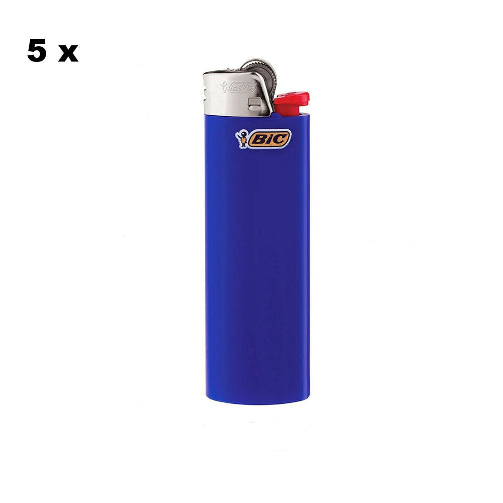 5x Large Big BIC Maxi Lighters Disposable Gas Lighter Tobacco Cigarette J26