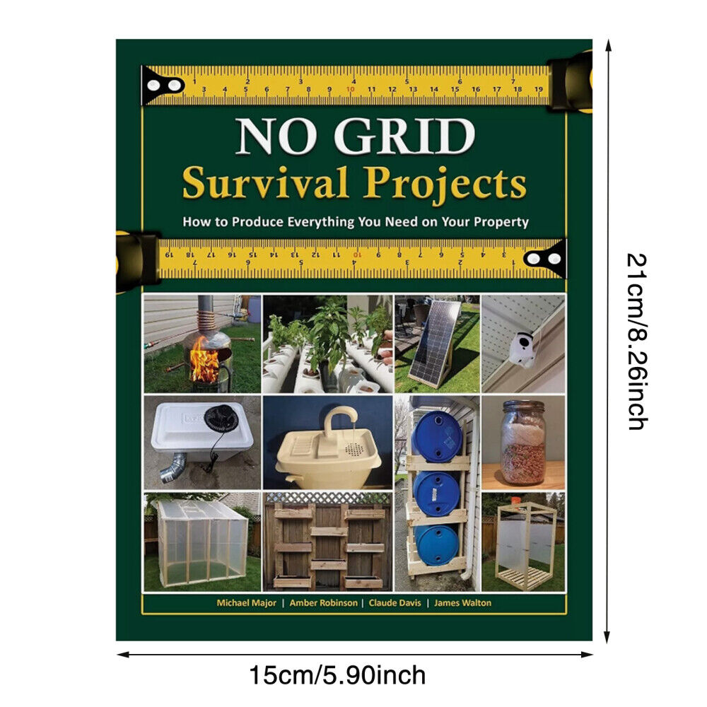 NO GRID Survival Projects How To Produce Everything You Need on Your Property