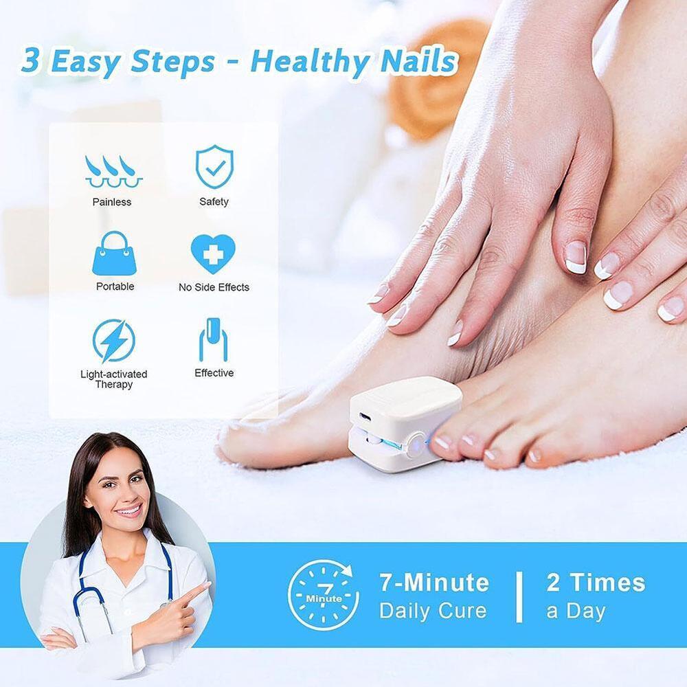 Nail Fungus Laser Device Light Therapy Antifungal Onychomycosis Toes Treatment