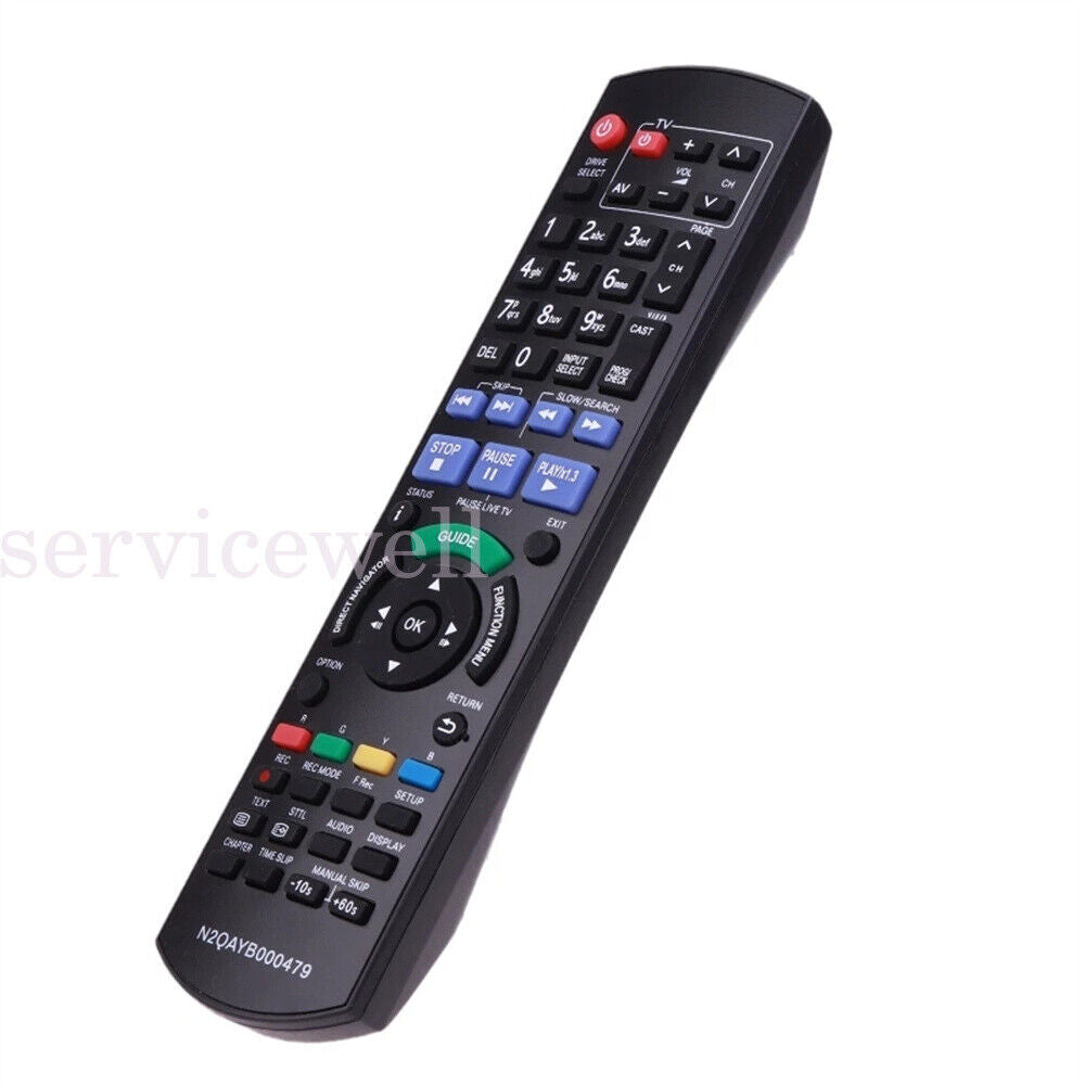 New Remote Control For Panasonic TV DVD LCD Plasma Blue Ray DMP-BD75 IR6