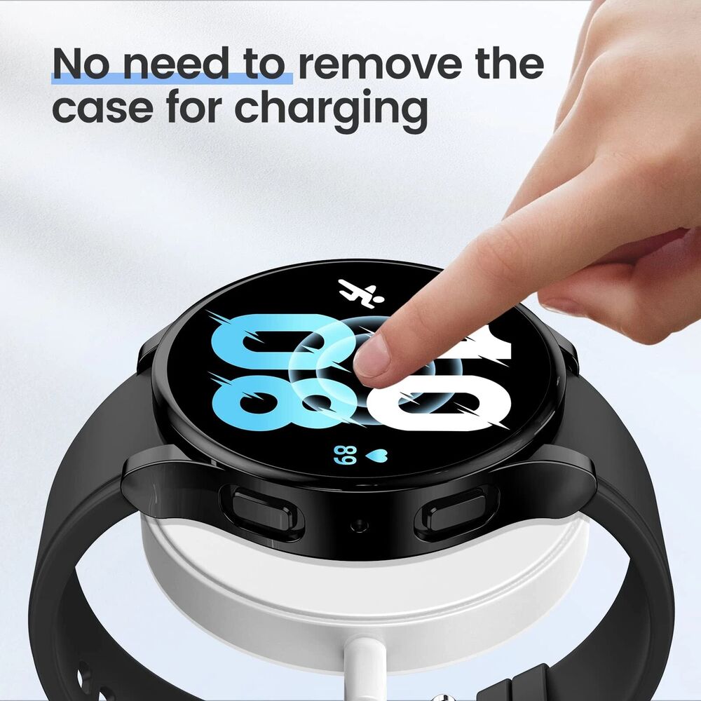 For Samsung Galaxy Watch 5 Pro 45mm 5 4 40/44mm Full Cover Screen Protector Case