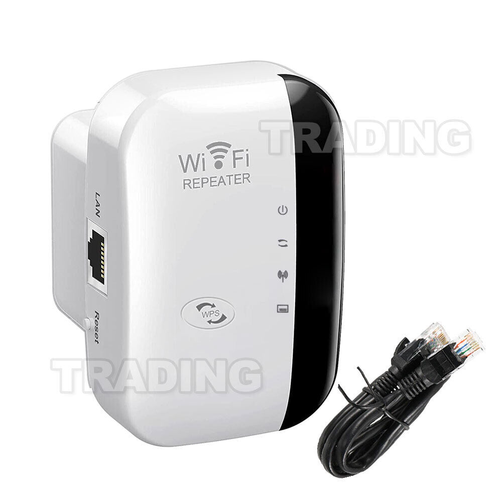 300Mbps Wifi Extender Repeater Range Booster Wireless-N 802.11 AP Router