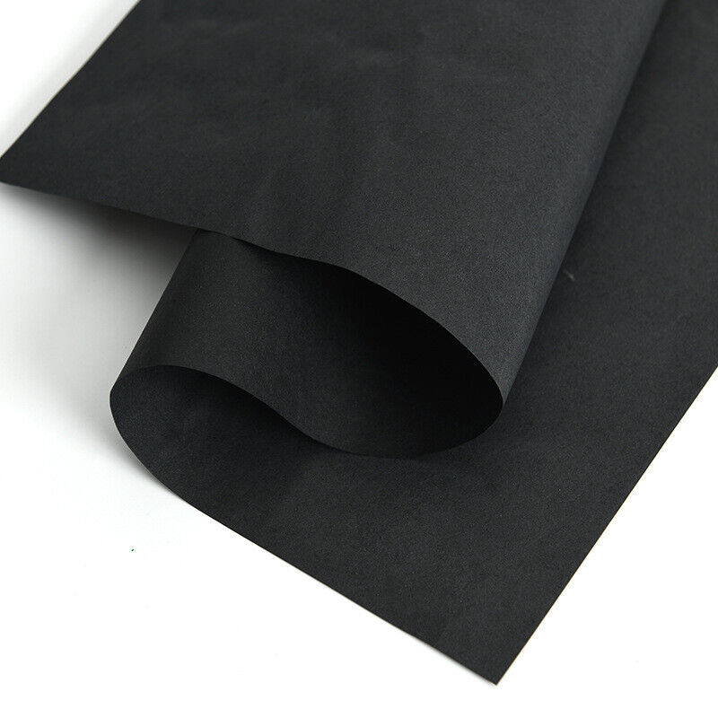 50 Sheets 21GSM Black Tissue Wrapping Paper Acid Free Ream