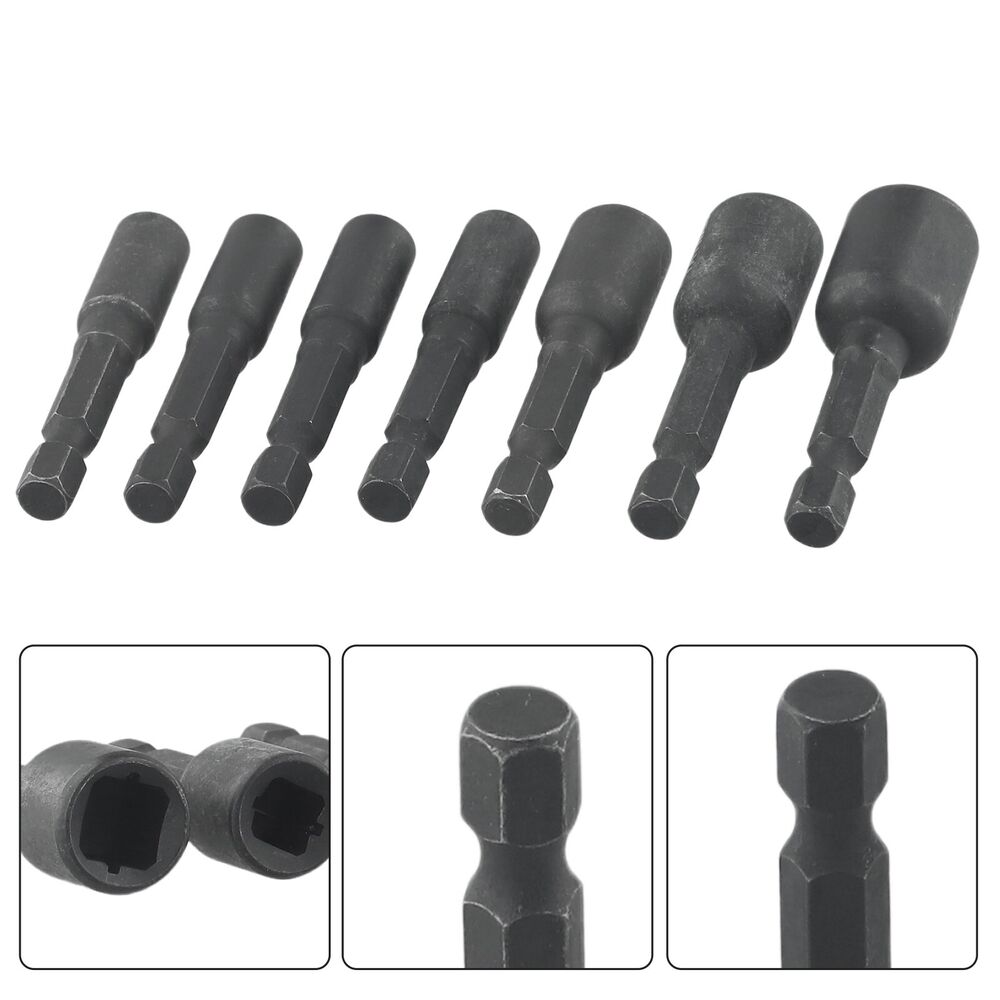 Precise M6M14 Tap Socket Adapter Holder Extension Bar with 1/4 Inch Hex Shank