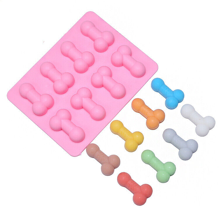 Willy Penis Chocolate Mould Ice Cookie Jelly Silicone Mold Novelty Hens Party