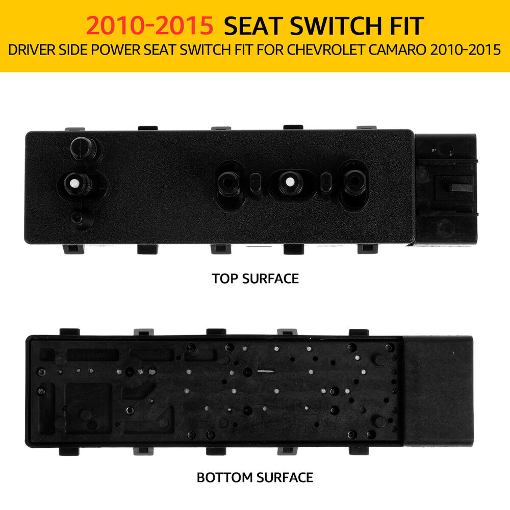 Power Seat Switch Compatible with Camaro 2010-2015 Durable Front Left pafii