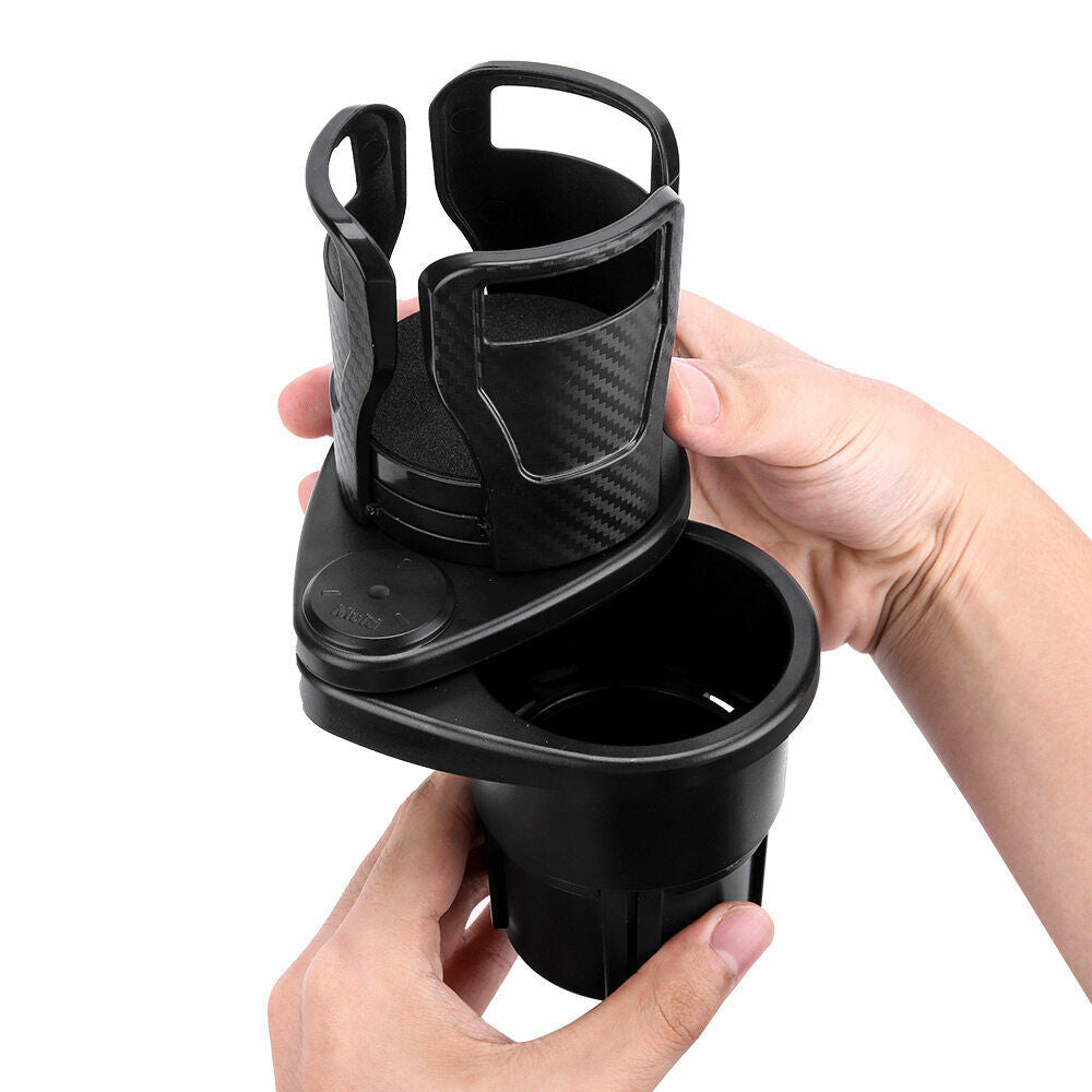 Multifunction Adjustable SUV Car Seat Cup Holder Drink Water Bottles Rack Storag