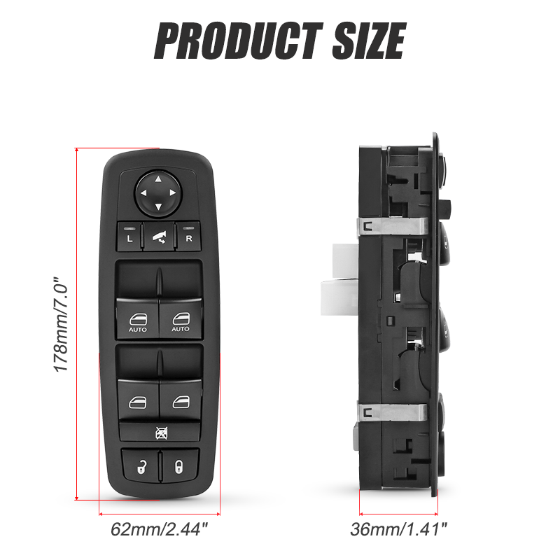 Power Master Window Switch 68184803AA Fit For Jeep Grand Cherokee Right Hand RH