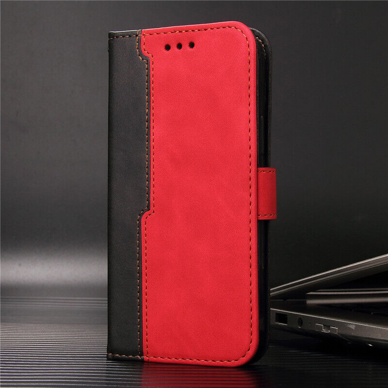 Matte Wallet Leather Flip Case For Vivo Y72 Y21S Y33S Y01 Y76 Y52 Y51 Y11S Y12S