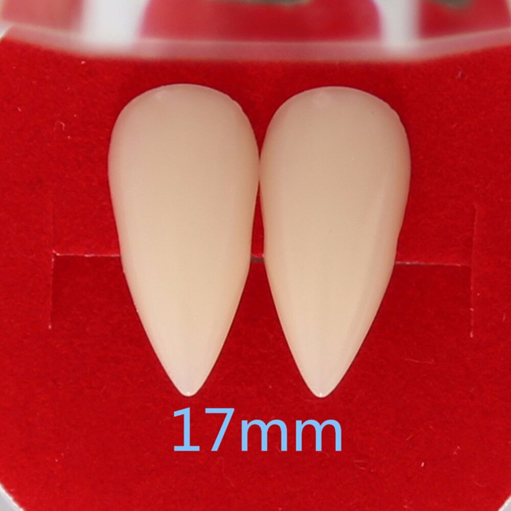 Halloween Costume Party Zombie Werewolf Resin Vampire Fangs Tooth Cap / Putty