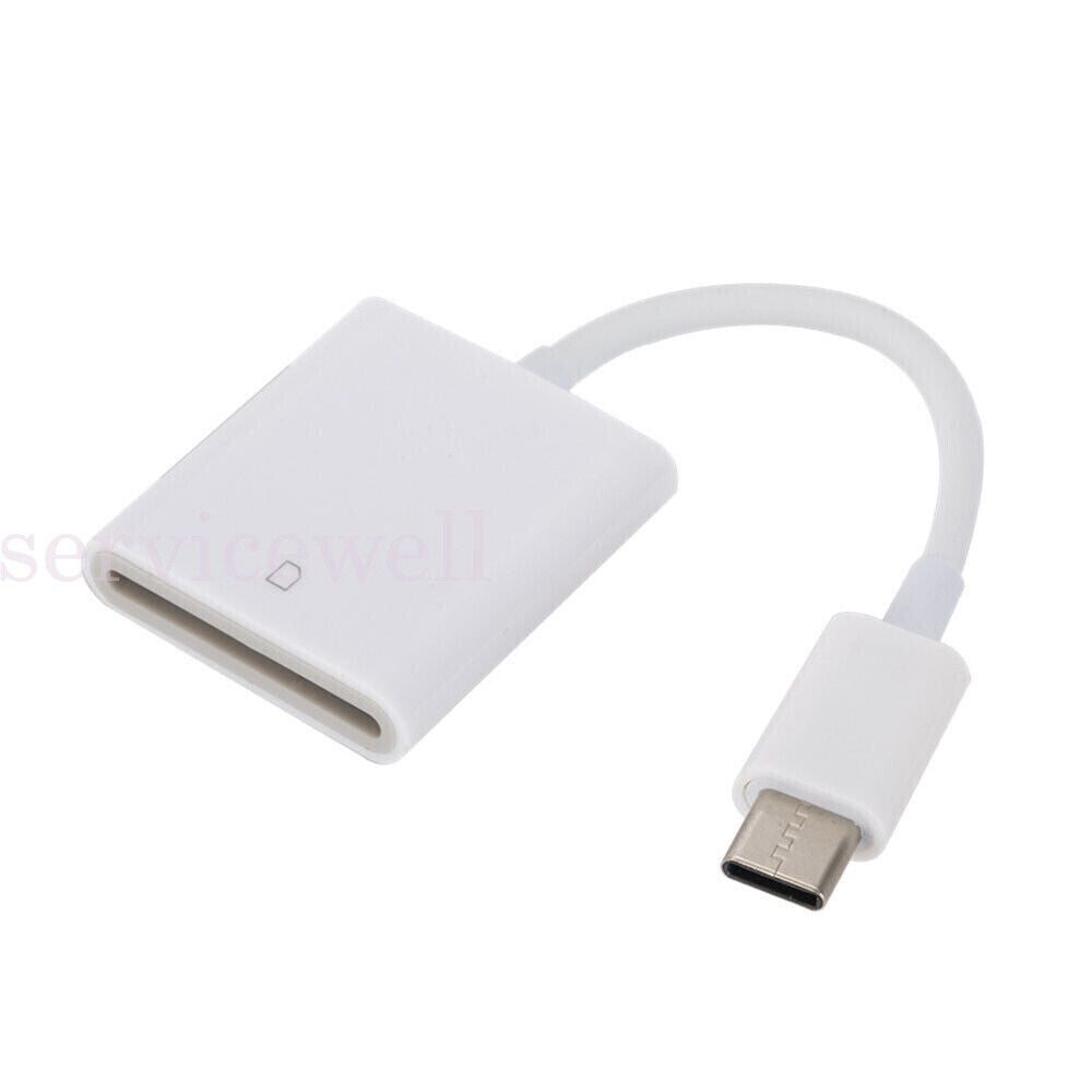 USB-C To SD Card Reader Adapter Type-C For Apple iPad Macbook Pro Air 13 Samsung