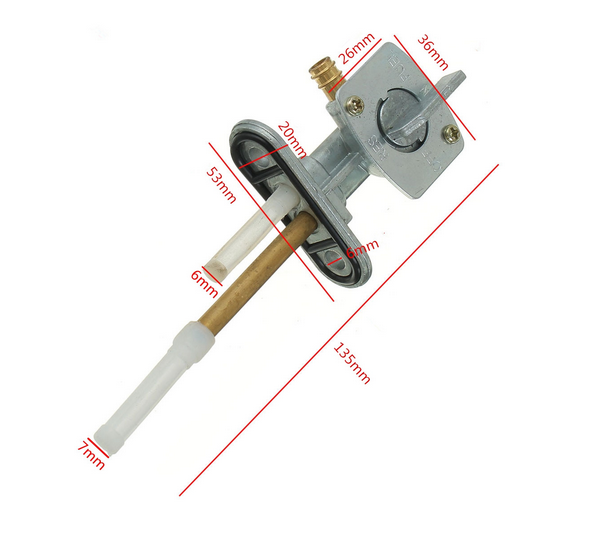 Petrol Fuel Tap Petcock Switch Yamaha WR400F WR426F WR450F WR250F XJ750 XJ750M