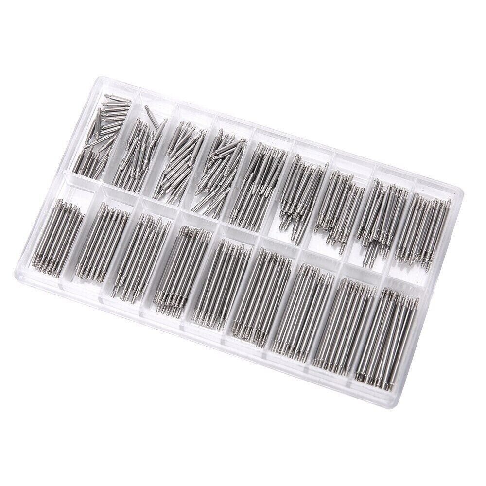 504pcs Watch Repair Tool Kit Back Case Opener Remover Spring Pin Bars Watchmaker