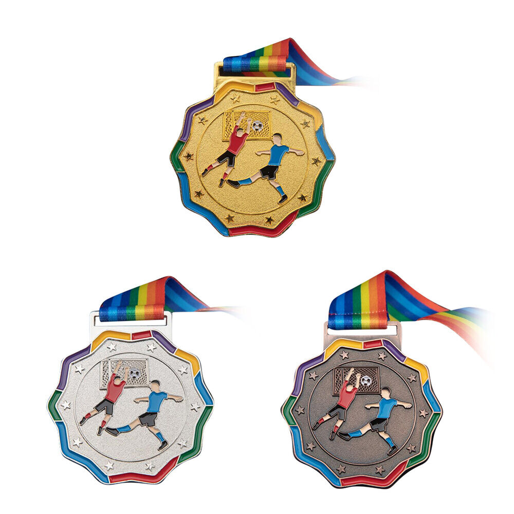 Football Game Medal Sports Competition Awards Winner Award Medals Souvenir Gi