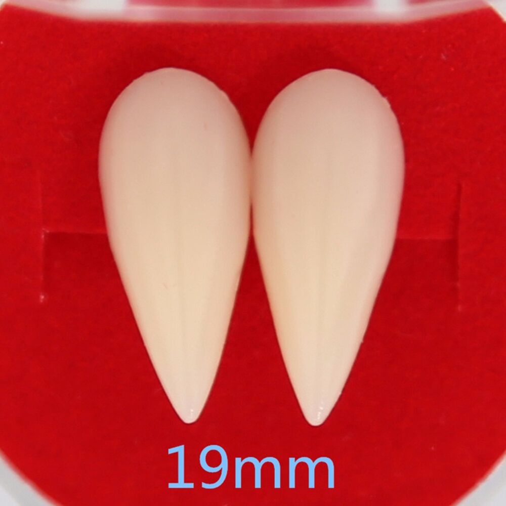 Halloween Costume Party Zombie Werewolf Resin Vampire Fangs Tooth Cap / Putty