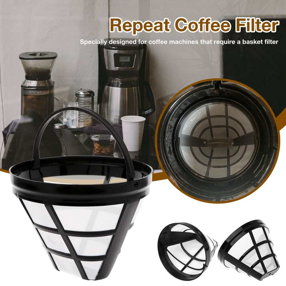 Reusable #4 Cone Style Coffee Filter Basket For Cuisinart Coffee Maker