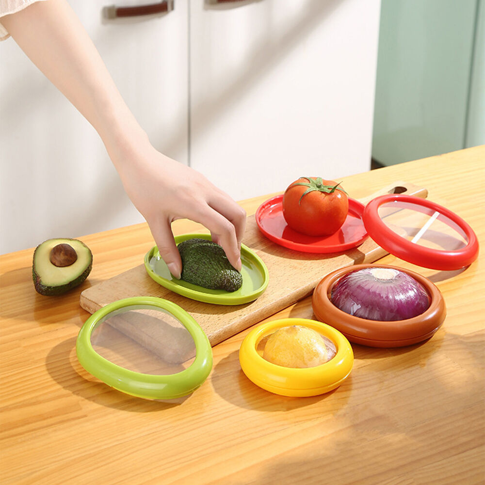 Silicone Fruit Storage Box, 1Pcs Reusable Storage Containers for Fridge NEW