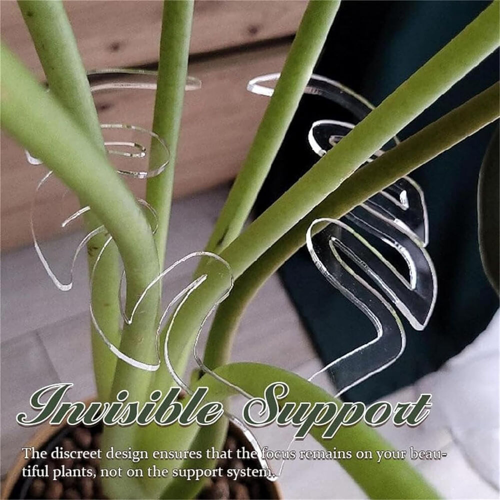 Monstera Grapple, Clear Monstera Leaf Plant Support, Acrylic Aesthetic Clamp NEW