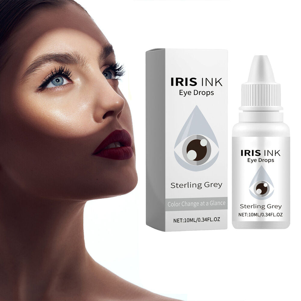 IrisInks Eye Drops IrisInk Color Changing Eye Drops, Change Eye Color Brighten