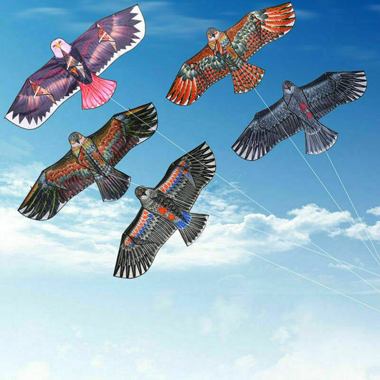 3D Flying Large Eagle Bird Kite Family Kids Outdoor Toy Sports Gift S5H2