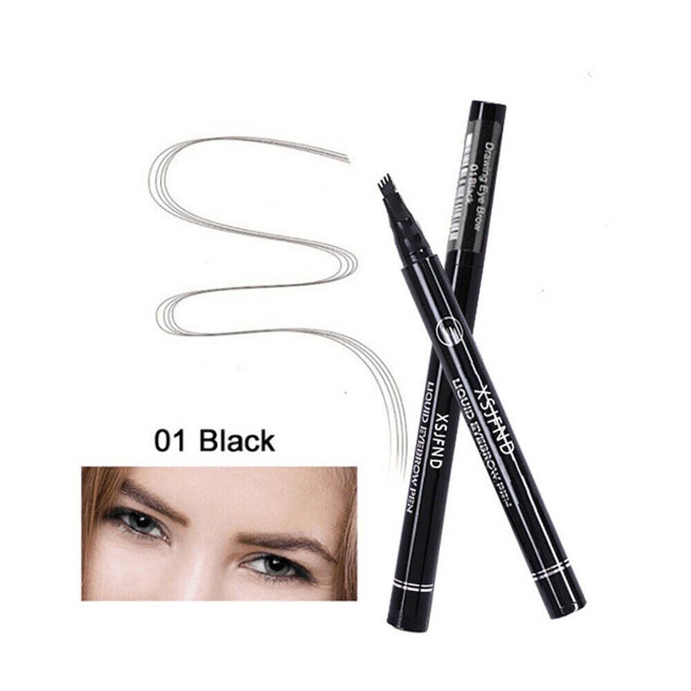 Microblading Tattoo Eyebrow Ink Pen Eye Brow Pencil Brow Enhancer Stencil NEW