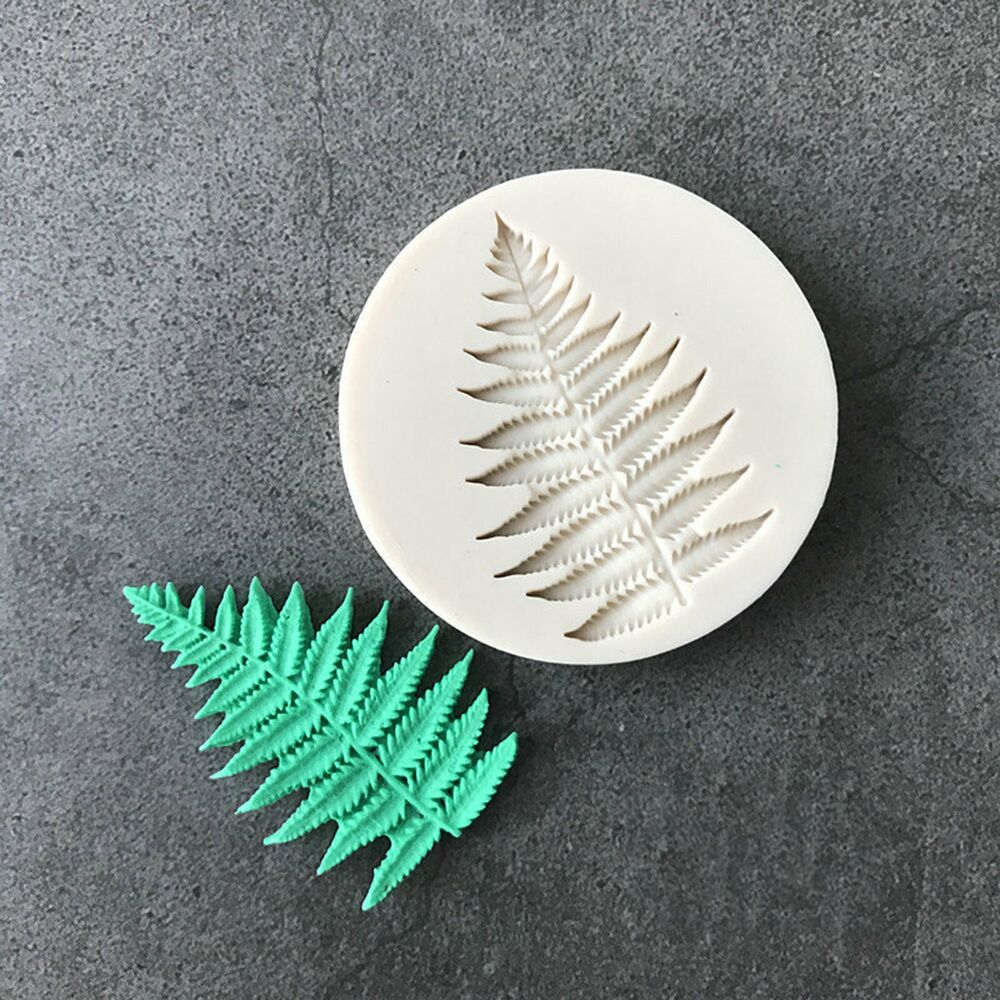 Silicone Leaves Fondant Mould Cake Sugarcraft Chocolate Decorating Baking Molds