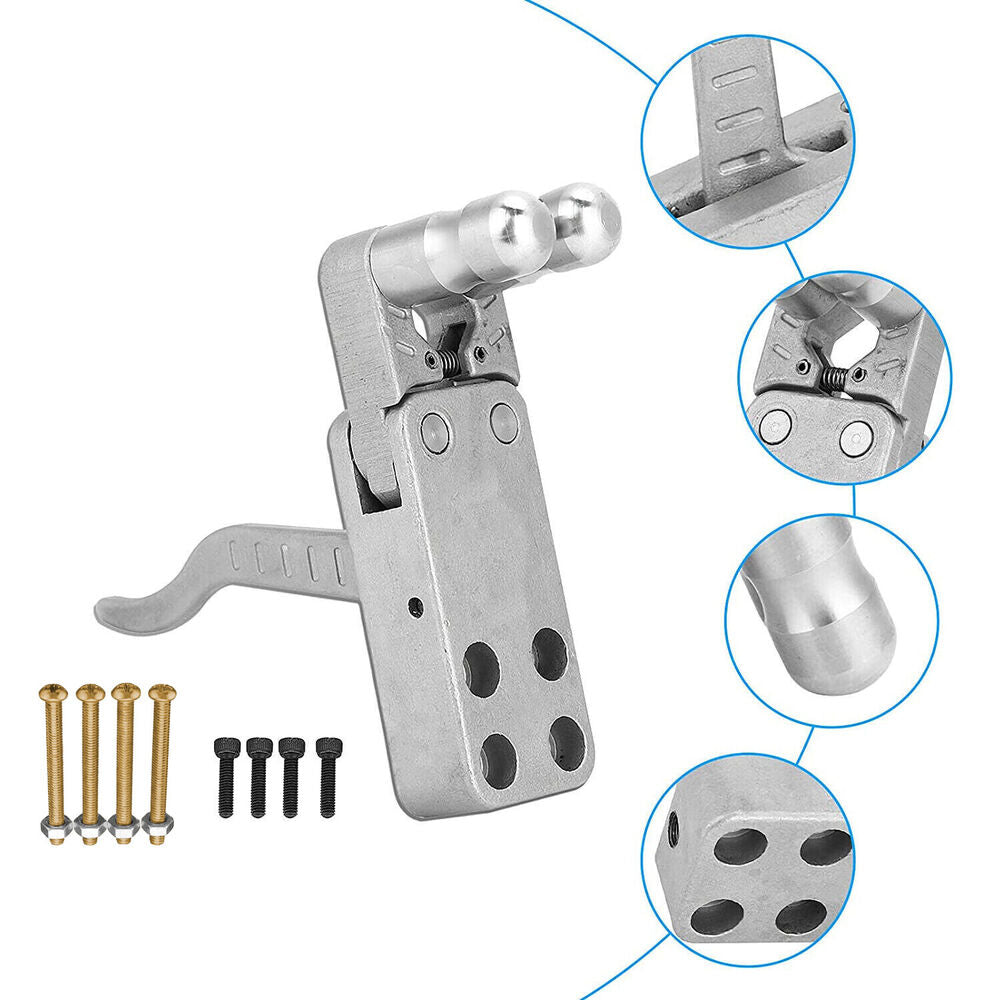 1 x Rifle Trigger With Screw Slingshot Release Device DIY Catapult Stainless Steel