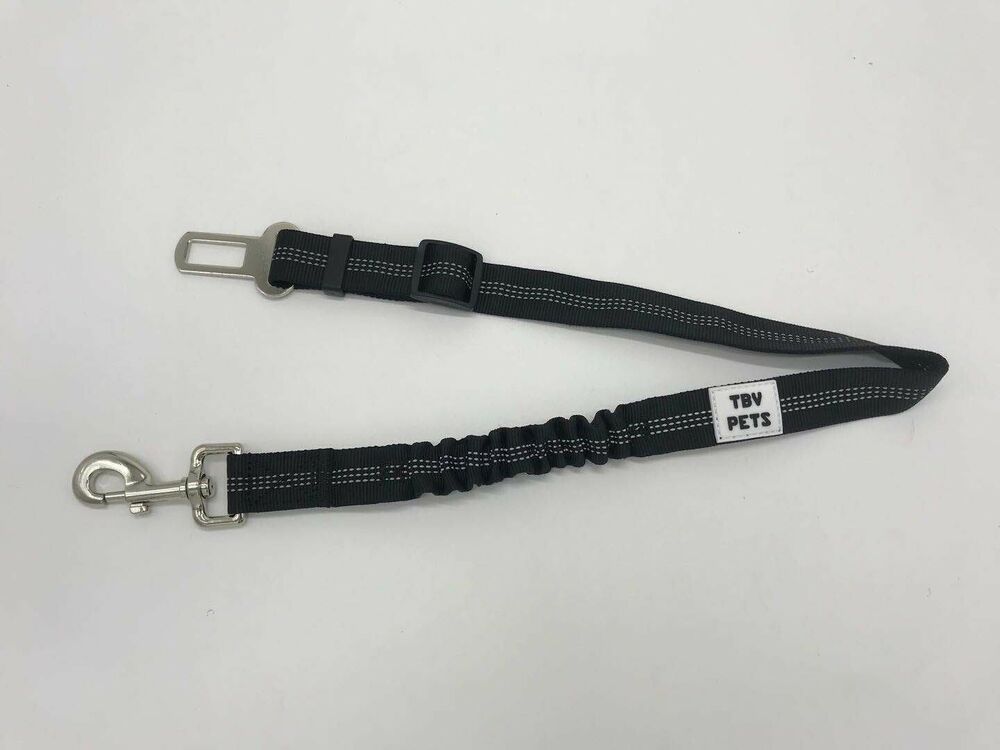 Pet Dog Car Seat Belt Clip Bungee Lead Vehicle Travel Safety Harness