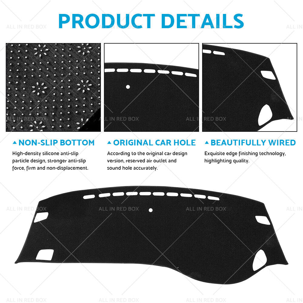 Non-Slip Dash Mat Suitable For Honda Odyssey RC 2.4L 2014-2019 Dashboard Cover