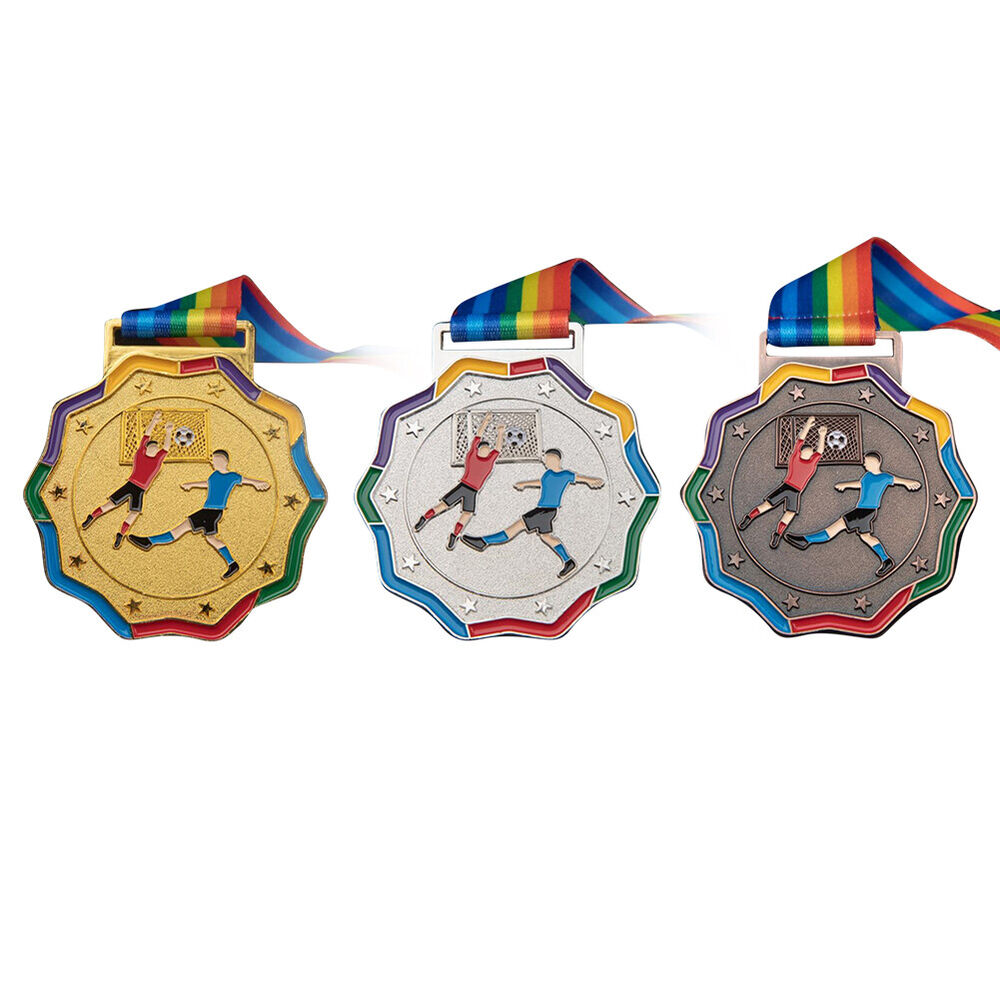 Football Game Medal Sports Competition Awards Winner Award Medals Souvenir Gi