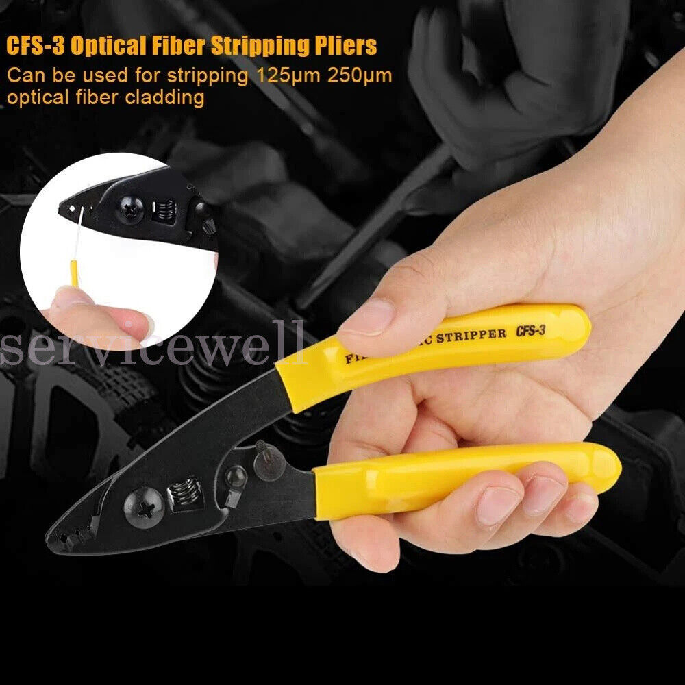 3-Hole Professional Fibre Optic Stripper Fiber Optic Stripper stripping pliers