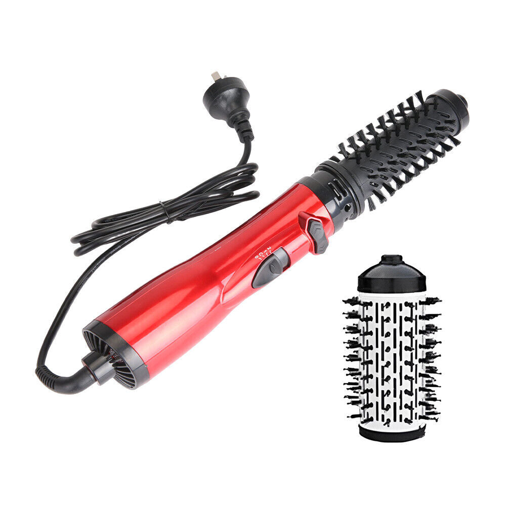 3 IN 1 Hair Dryer Brush Hot Comb Air Volumizer Curler Straightener Curling Style