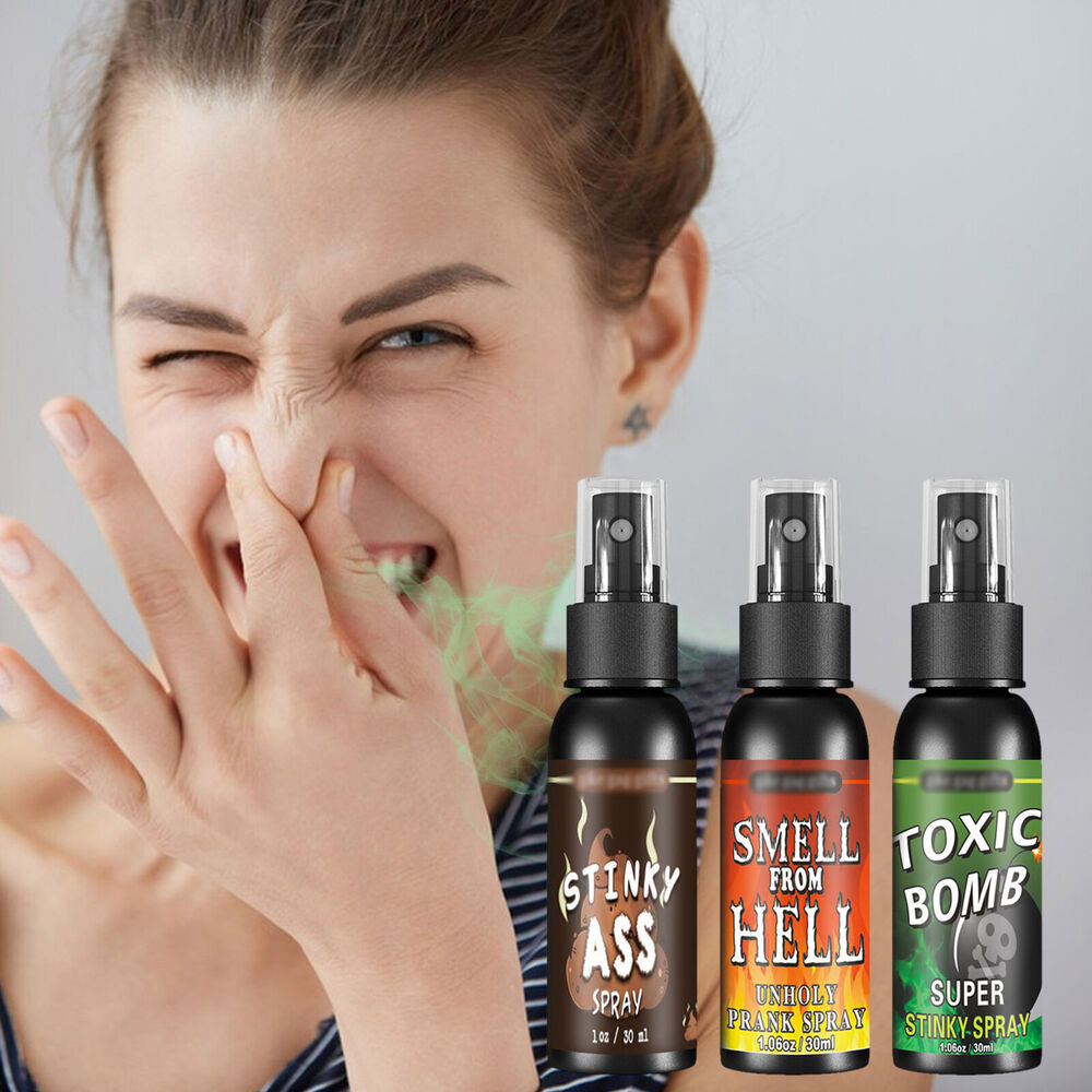 3Pack 90ML Fart Liquid Spray Prank Stink Ass Gag Smell Bomb Joke Stinky Gas