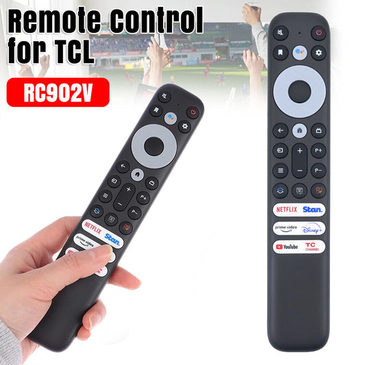 2x Remote Control Replacement for TCL RC902V FAR1 models 85P735, 75P735, 65P735