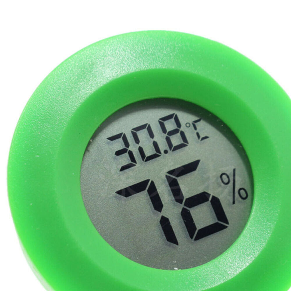 Mini Digital Thermometer Hygrometer LCD Temperature Tester Sensor (Green)