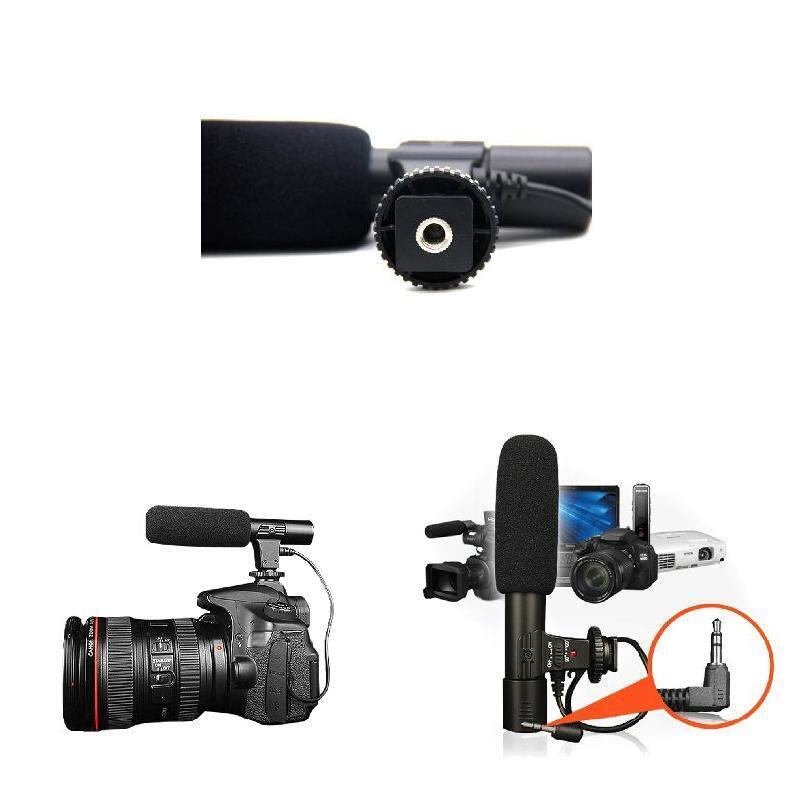 3.5mm Video Mic Microphone For Canon Nikon DSLR Camera DV Camcorder Mic Systems