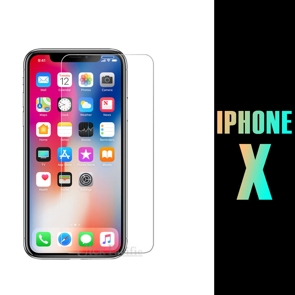 2XTempered Glass Screen Protector For iPhone 11 12 13 14 14 Pro Max XS XR 8 PLUS