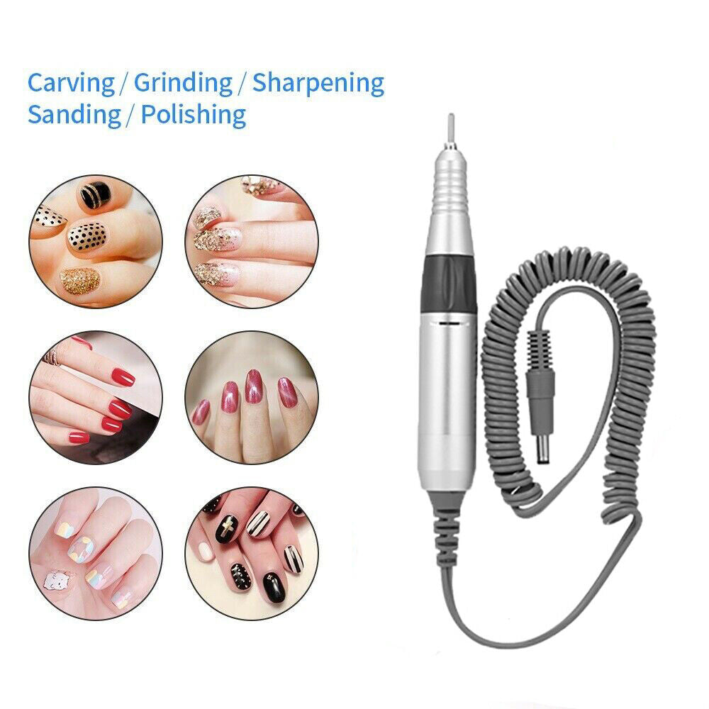 30000RPM Electric Nail Drill Pen Nail Drill Handle Handpiece Manicure Pedicure